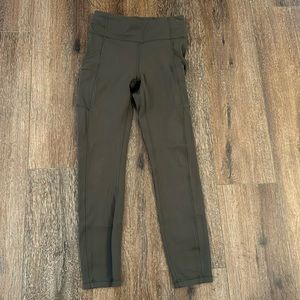 Lululemon Invigorate Leggings Olive